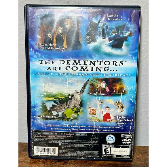 Harry Potter and the Prisoner of Azkaban PS2 (Sony PlayStation 2, 2004) - Picture 8 of 8